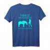 Zum Reiten Geboren Pferde Mädchen Reiterin T-Shirt - Lustiges Geschenk für junge Pferdefreunde und Reiternachwuchs