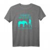 Zum Reiten Geboren Pferde Mädchen Reiterin T-Shirt - Lustiges Geschenk für junge Pferdefreunde und Reiternachwuchs
