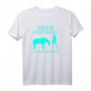 Zum Reiten Geboren Pferde Mädchen Reiterin T-Shirt - Lustiges Geschenk für junge Pferdefreunde und Reiternachwuchs