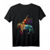 Cooles Voltigieren Voltigierpferd Dressurreiten T-Shirt – Buntes Pferdesport-Design als Geschenk für Voltigierreiter und Pferdeliebhaber