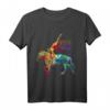 Cooles Voltigieren Voltigierpferd Dressurreiten T-Shirt – Buntes Pferdesport-Design als Geschenk für Voltigierreiter und Pferdeliebhaber