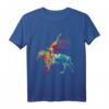 Cooles Voltigieren Voltigierpferd Dressurreiten T-Shirt – Buntes Pferdesport-Design als Geschenk für Voltigierreiter und Pferdeliebhaber