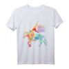 Cooles Voltigieren Voltigierpferd Dressurreiten T-Shirt – Buntes Pferdesport-Design als Geschenk für Voltigierreiter und Pferdeliebhaber