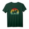 Vintage Pferdesport Geschenkidee für Mädchen und Frauen - Klassisches T-Shirt mit doppeltem Saum, Perfekt für Reiterinnen und Pferdefans