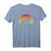 Vintage Pferdesport Geschenkidee für Mädchen und Frauen - Klassisches T-Shirt mit doppeltem Saum, Perfekt für Reiterinnen und Pferdefans