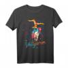 Künstlerisches Reiten Voltigieren Voltigierpferd T-Shirt – Buntes Geschenk für Voltigierreiter, Pferdesportler & Akrobatikfans