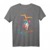 Künstlerisches Reiten Voltigieren Voltigierpferd T-Shirt – Buntes Geschenk für Voltigierreiter, Pferdesportler & Akrobatikfans