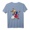 Tupfender Hund Philippinen Volleyball T-Shirt mit Flagge – Lustiges Volleyball Design für Fans, Spieler & Trainer