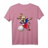 Tupfender Hund Philippinen Volleyball T-Shirt mit Flagge – Lustiges Volleyball Design für Fans, Spieler & Trainer