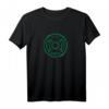 Green Lantern Green Flame Logo T-Shirt – Offiziell lizenziertes Superhelden-Shirt für Kinder und Erwachsene