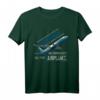 Achtung ich spreche eventuell spontan über Flugzeuge - Pilot T-Shirt Geschenk für Flugzeugliebhaber, Piloten & Co-Piloten zum Geburtstag & Weihnachten