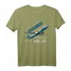 Achtung ich spreche eventuell spontan über Flugzeuge - Pilot T-Shirt Geschenk für Flugzeugliebhaber, Piloten & Co-Piloten zum Geburtstag & Weihnachten