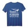 Segelflieger Pilot Flugzeug Segelflugzeug T-Shirt – Klassisch geschnitten, langlebig, perfekt für Flugbegeisterte