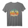 Segler Vintage Segelflugzeug Segelflieger Gleitflug Pilot T-Shirt - Perfektes Geschenk für Segelflieger, Fluglehrer & Gleitflug-Fans zu Geburtstag & Weihnachten