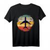 Retro Pilot T-Shirt – Perfektes Geschenk für Piloten, Flugzeugliebhaber und Reiseenthusiasten zu Weihnachten oder Geburtstag