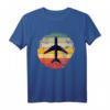 Retro Pilot T-Shirt – Perfektes Geschenk für Piloten, Flugzeugliebhaber und Reiseenthusiasten zu Weihnachten oder Geburtstag