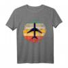 Retro Pilot T-Shirt – Perfektes Geschenk für Piloten, Flugzeugliebhaber und Reiseenthusiasten zu Weihnachten oder Geburtstag