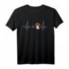 Pilz Herzschlag T-Shirt – Lustiges Sammler-Shirt für Pilzliebhaber & Waldpilzjäger als Geschenkidee