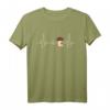 Pilz Herzschlag T-Shirt – Lustiges Sammler-Shirt für Pilzliebhaber & Waldpilzjäger als Geschenkidee