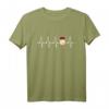 Pilze sammeln - Herzschlag für den Steinpilz T-Shirt – Perfektes Geschenk für Pilzsammler und Waldliebhaber im Herbst