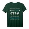 Pilzjäger Morgens Müde Abends Blau - Herren Pilzsammler T-Shirt für Pilz sammeln & Naturfreunde als Geschenk