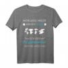 Pilzjäger Morgens Müde Abends Blau - Herren Pilzsammler T-Shirt für Pilz sammeln & Naturfreunde als Geschenk