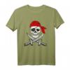 Piraten Shirt für Kinder und Erwachsene mit Schwertern und Totenkopf – Perfekt für Halloween, Karneval & Piraten-Fans