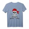 Piraten Shirt für Kinder und Erwachsene mit Schwertern und Totenkopf – Perfekt für Halloween, Karneval & Piraten-Fans