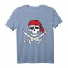 Piraten Shirt für Kinder und Erwachsene mit Schwertern und Totenkopf - Perfekt für Halloween, Piraten-Events & als Geschenk für Piraten-Fans