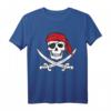 Piraten Shirt für Kinder und Erwachsene mit Schwertern und Totenkopf - Perfekt für Halloween, Piraten-Events & als Geschenk für Piraten-Fans