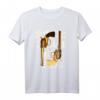 Goldene Pistolen schießen nicht T-Shirt – Modernes Design mit Spruch, perfekt zum HapMonkey & für Waffensportfans