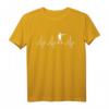 Lustiges Herzschlag EKG Fun T-Shirt für Sportschützen – Perfektes Geschenk zu Weihnachten, Ostern & Geburtstag für Freunde & Familie