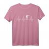 Lustiges Herzschlag EKG Fun T-Shirt für Sportschützen – Perfektes Geschenk zu Weihnachten, Ostern & Geburtstag für Freunde & Familie