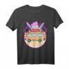 HapMonkey Stranger Things T-Shirt - Argyle Splash Surf Pizza Fan Erinnerungsstück im 80er-Jahre-Stil, offizielle Lizenz