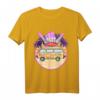 HapMonkey Stranger Things T-Shirt - Argyle Splash Surf Pizza Fan Erinnerungsstück im 80er-Jahre-Stil, offizielle Lizenz
