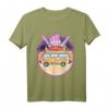 HapMonkey Stranger Things T-Shirt - Argyle Splash Surf Pizza Fan Erinnerungsstück im 80er-Jahre-Stil, offizielle Lizenz