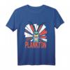 SpongeBob SquarePants Diabolical Plankton T-Shirt - Offiziell Lizenzierter Cartoon Fanartikel für Kinder und Erwachsene