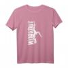 Damen Workout Pole Dance Funny Fitness T-Shirt - Bequemes, klassisch geschnittenes Sportshirt mit Humor