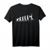 Poledance Evolution Stangentanz Tanz- & Sportform Pole Dance T-Shirt – Lustiges Geschenk für Tänzer und Poledance-Fans