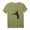 Pole Dance Silhouette T-Shirt für Damen - Stylisches Oberteil mit Grafikdruck für Training & Freizeit, Perfekt für Pole Dance Sportlerinnen