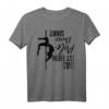 This is my pole dance shirt - Lustiges Pole Dancing T-Shirt für Frauen als Geschenk für Tänzerinnen und Fitnessliebhaberinnen
