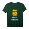 Cooles Wasserball Motiv | King of Water Polo – Geschenkidee T-Shirt für Wasserballer, Fans, Trainer & Kapitäne zu Weihnachten & Geburtstag