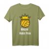 Cooles Wasserball Motiv | King of Water Polo – Geschenkidee T-Shirt für Wasserballer, Fans, Trainer & Kapitäne zu Weihnachten & Geburtstag