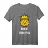 Cooles Wasserball Motiv | King of Water Polo – Geschenkidee T-Shirt für Wasserballer, Fans, Trainer & Kapitäne zu Weihnachten & Geburtstag