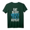 Eat Sleep Water Polo Repeat T-Shirt – Coole Wasserball Geschenkidee für Spieler, Trainer, Fans und Freunde
