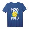 H2O Polo Water Polo Shirt - Lustiges Wasserball Shirt für Männer, Jungen & Wassersportfans als Geschenk für Spieltage, Geburtstage & Weihnachten