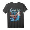 Cute Water Polo Players Are Like Mermaids In Battle T-Shirt – Lustiges Wasserball-Design für Kinder, Mädchen & Fans