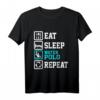 Eat Sleep Water Polo Repeat Funny Water Polo T-Shirt – Lustiges Wasserball Geschenk für Männer zu Geburtstag & Weihnachten
