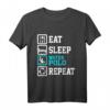 Eat Sleep Water Polo Repeat Funny Water Polo T-Shirt – Lustiges Wasserball Geschenk für Männer zu Geburtstag & Weihnachten