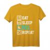 Eat Sleep Water Polo Repeat Funny Water Polo T-Shirt – Lustiges Wasserball Geschenk für Männer zu Geburtstag & Weihnachten